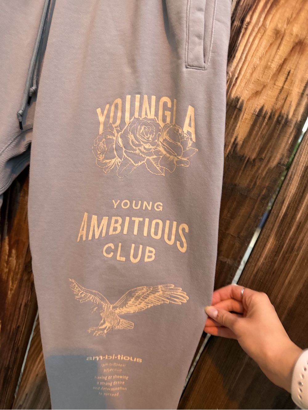 YoungLA "Ambitious Club" Graphic Jogger Sweatpants
